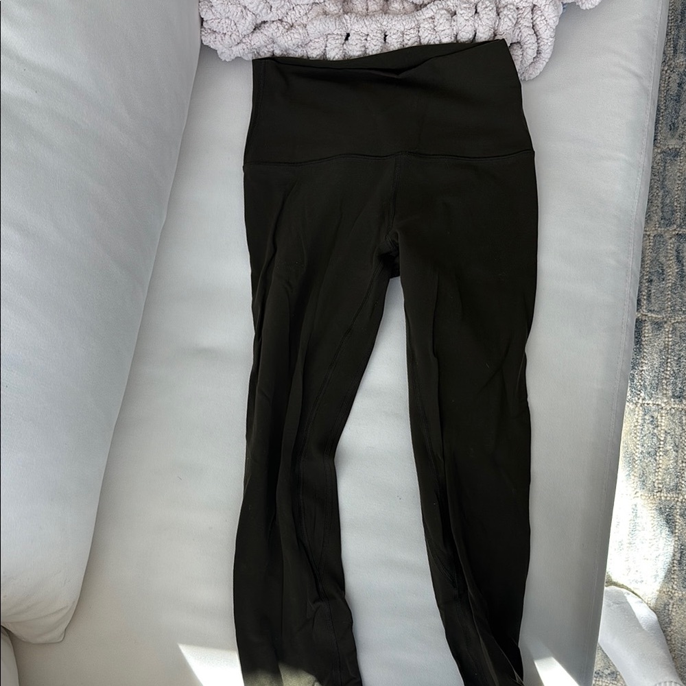 Lululemon army green align pant 23inch